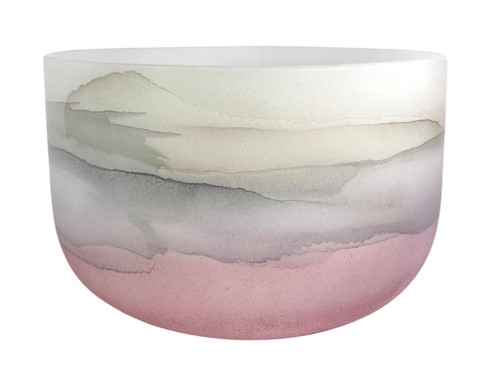 12" Perfect Pitch D# Note Citrine/Aquamarine/Ruby Empyrean Fusion Crystal Singing Bowl Crystal Vibes #ca0012dspp0 11002692