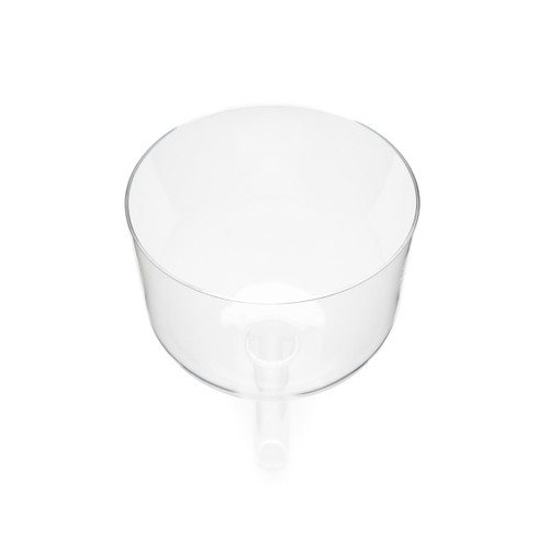 6" D# Note 440Hz Perfect Pitch Clear Halo Handle Crystal Singing Bowl Crystal Vibes #hh6dsm5 13001091