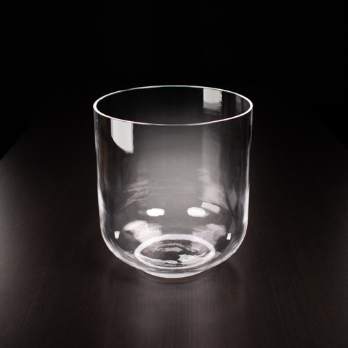 8" D# Note 440Hz Clear Quartz Crystal Singing Bowl Crystal Vibes #cc8dsp40 33001991