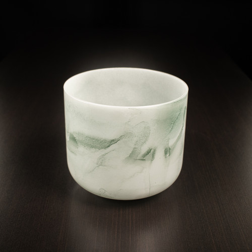 7'' D# Note 440Hz Malachite Empyrean Fusion Crystal Singing Bowl Crystal Vibes #ca007dsp5 11001736