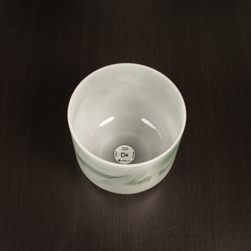7'' D# Note 440Hz Malachite Empyrean Fusion Crystal Singing Bowl Crystal Vibes #ca007dsp5 11001736