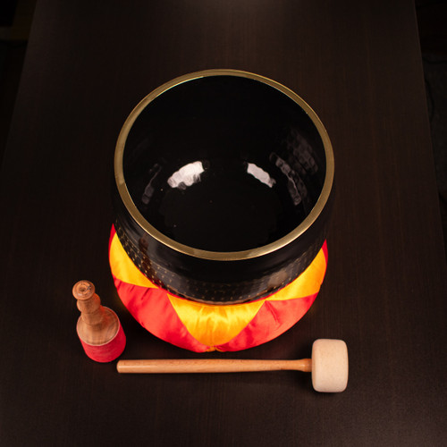 A# Note 432Hz Japanese Style Rin Gong Singing Bowl 12" #j12asm40 66000715