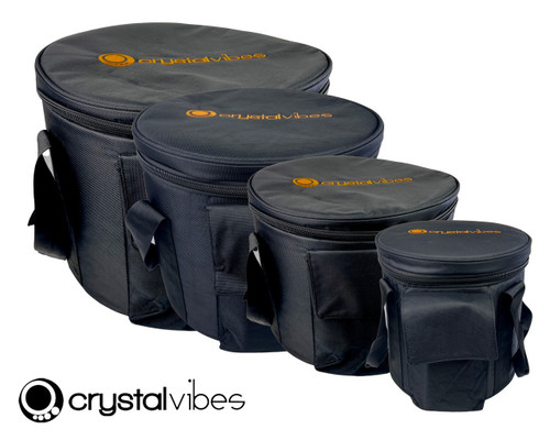10" Crystal Vibes Pro Series Crystal Singing Bowl Carrying Case 10" Crystal Vibes Pro Series Crystal Singing Bowl Carrying Case