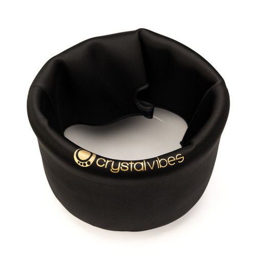 10" Individual Crystal Vibes Bamboo Charcoal Singing Bowl Nesting Sleeve 10" Individual Crystal Vibes Bamboo Charcoal Singing Bowl Nesting Sleeve