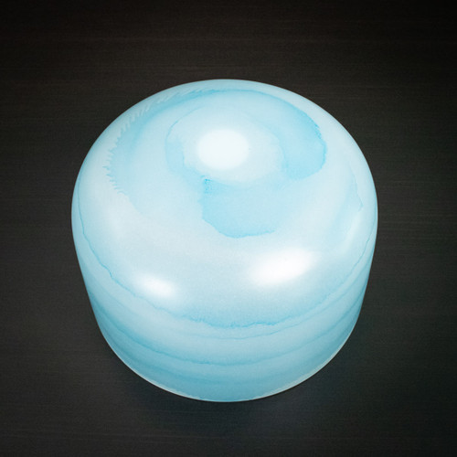 10" G# Note 440Hz Perfect Pitch Aquamarine Empyrean Fusion Crystal Singing Bowl Crystal Vibes #ca0010gspp0 11003491