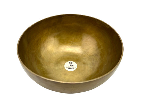 9.75" B/F Note Terra Singing Bowl Zen Himalayan Pro Series #b18900425