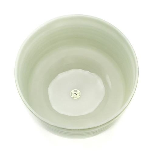 14" C# Note 432Hz Moldavite Empyrean Fusion Crystal Singing Bowl Crystal Vibes #ca0014csm35 11003544