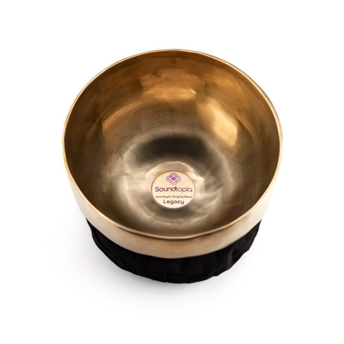 6.25" D#/A Note Legacy Soundtopia Himalayan Singing Bowl #d8200525
