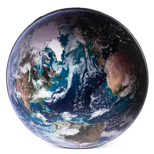 16" Planet Earth Black Buffalo Drum