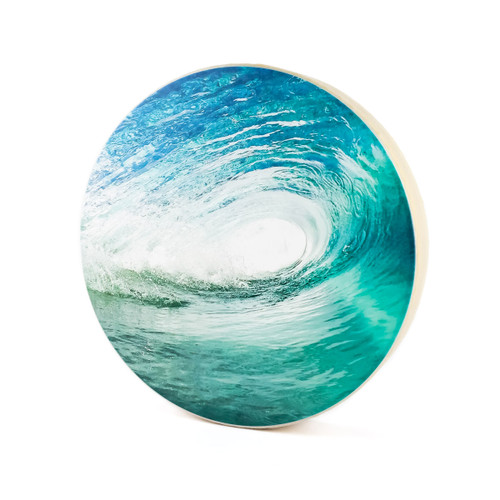 16" Deep Ocean Wave White Remo Ocean Drum