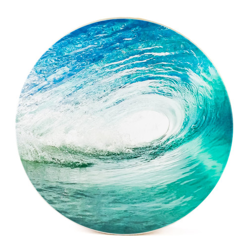 16" Deep Ocean Wave White Remo Ocean Drum