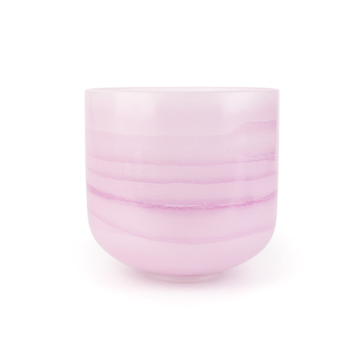 8" B Note 440Hz Perfect Pitch Kunzite Empyrean Fusion Crystal Singing Bowl Crystal Vibes #ca008bp5 11003692