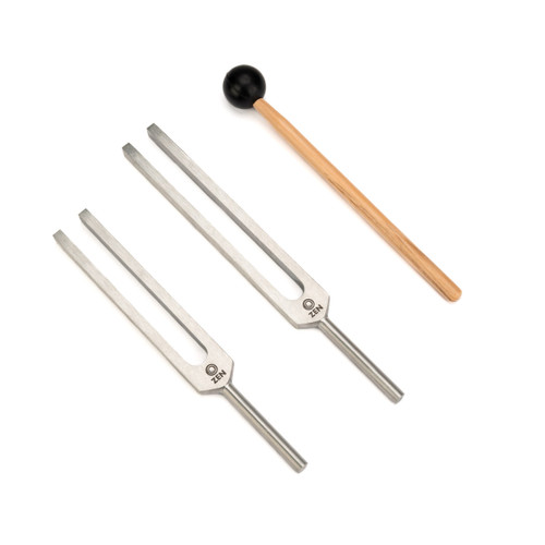 Zen Dual Harmony Forks Yin and Yang 2 Set Tuning Forks