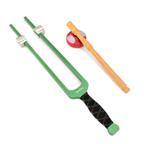 Zen Therapeutic Green Tuning Fork 32Hz-67Hz