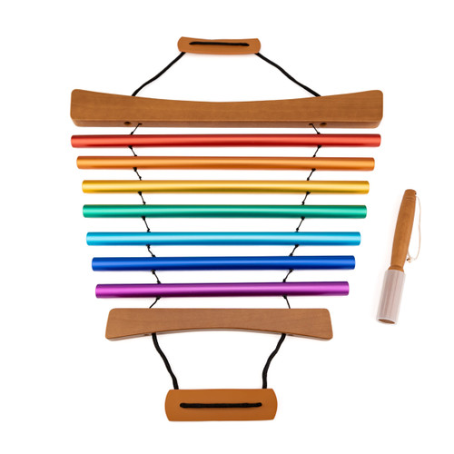 Zen Premier 7-Note Chakra Swinging Chimes Zen Premier 7-Note Chakra Swinging Chimes