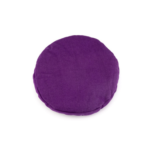 Large Purple Singing Bowl Cushion With Om Symbol #Lpurpleomcushion