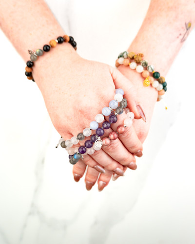 Aritaki Mind Body Soul Japa Mala 18 Bead Bracelet Aritaki Mind Body Soul Japa Mala 18 Bead Bracelet