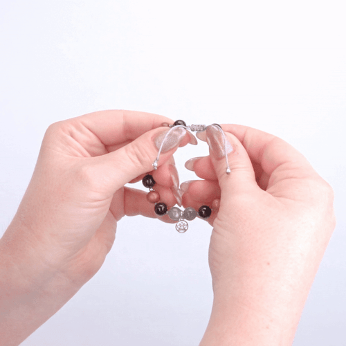 Aritaki Divine Protection Japa Mala 18 Bead Bracelet Aritaki Divine Protection Japa Mala 18 Bead Bracelet