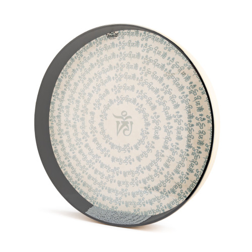 22" Blue Om Sanskrit Design Remo Ocean Drum