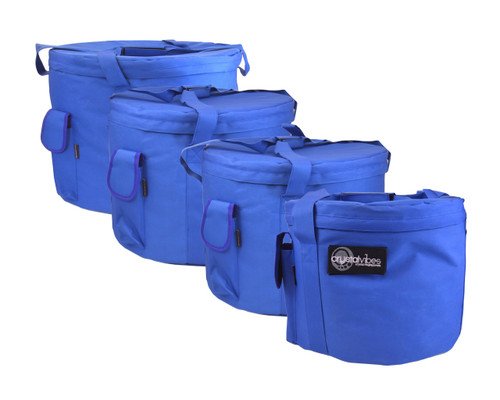 Adjustable Blue Singing Bowl Carrying Case Xtra Large 17-20" Adjustable Blue Singing Bowl Carrying Case Xtra Large 17-20"