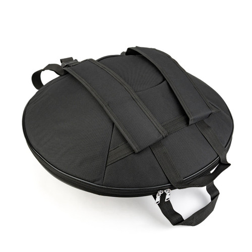 9-Note 432Hz D Minor Thetazen Wanderlust Handpan Platinum Mist