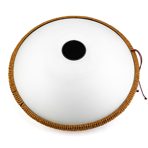 9-Note 432Hz D Minor Zen Wanderlust Handpan Ivory Veil