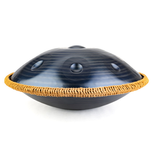 9-Note 432Hz D Minor Zen Wanderlust Handpan Indigo Tide