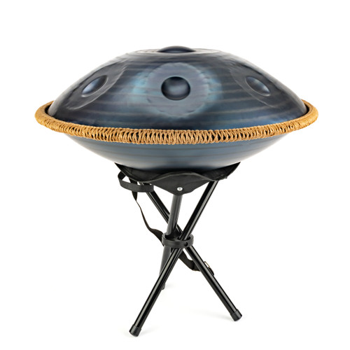 9-Note 432Hz D Minor Thetazen Wanderlust Handpan Indigo Tide