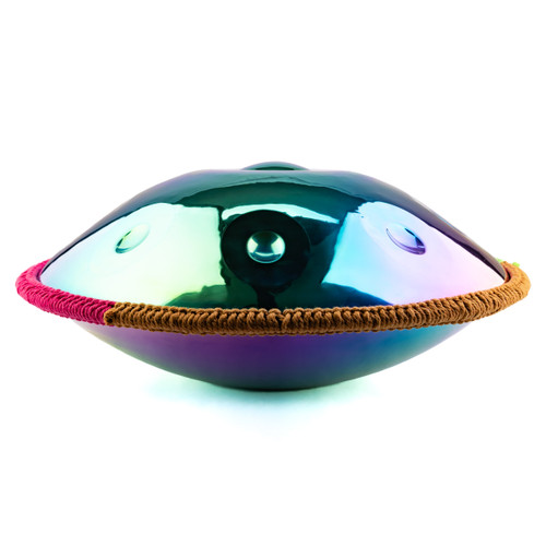 9-Note 432Hz D Minor Zen Wanderlust Handpan Chromatic Glow