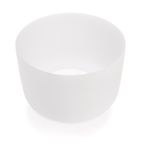 14" B Note 420Hz Perfect Pitch Third Octave Frosted Crystal Singing Bowl Crystal Vibes #cvf14bp20-3