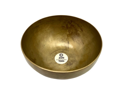 6" A#/E Note Terra Singing Bowl Zen Himalayan Pro Series #a5601025