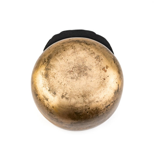 6.75" A#/E Note Antique Himalayan Singing Bowl #a8751125