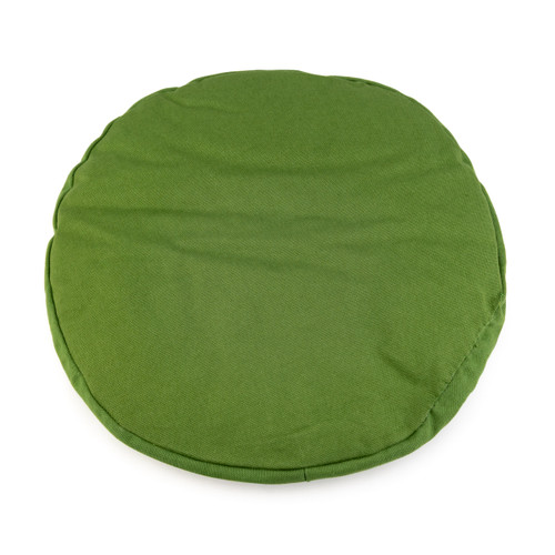 XXL Green Singing Bowl Cushion With Om Symbol #XXLgreenomcushion