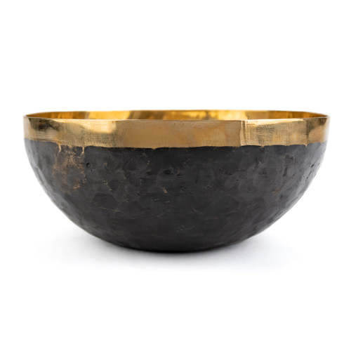 Zen Master Meditation ZMMS1500 Burnished F#/C# Note Singing Bowl 10" #zmms1500f1640