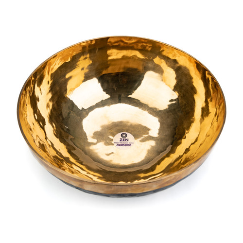 Zen Master Meditation ZMMS2000 Burnished E/A# Note Singing Bowl 11.25" #zmms2000e2240