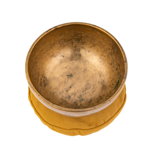 5.5" A/D# Note Antique Himalayan Singing Bowl #a4251225