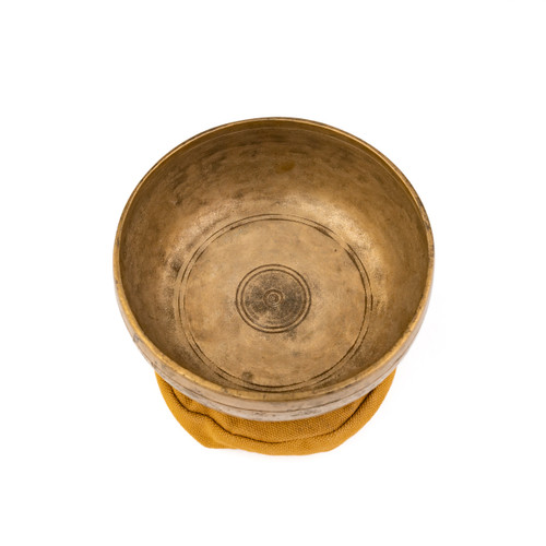 5" G/C Note Antique Himalayan Singing Bowl #g3551225