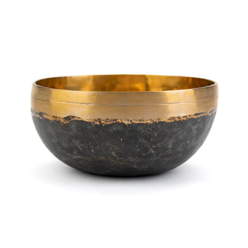 Zen Master Meditation ZMMS450 Burnished D#/A Note Singing Bowl 5.5" #zmms450d395