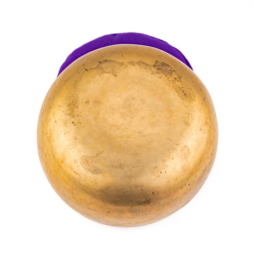 7.25" F#/C Note Antique Himalayan Singing Bowl #f8101225