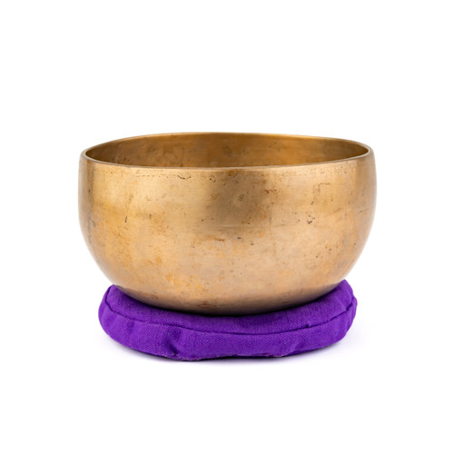 6.75" A/D# Note Antique Himalayan Singing Bowl #a6701225