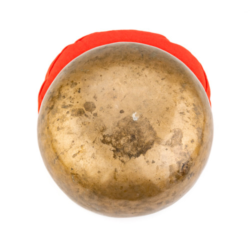 7.5" E/B Note Antique Himalayan Singing Bowl #e7551225