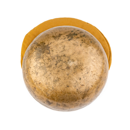 7.25" D#/G# Note Antique Himalayan Singing Bowl #d6551225