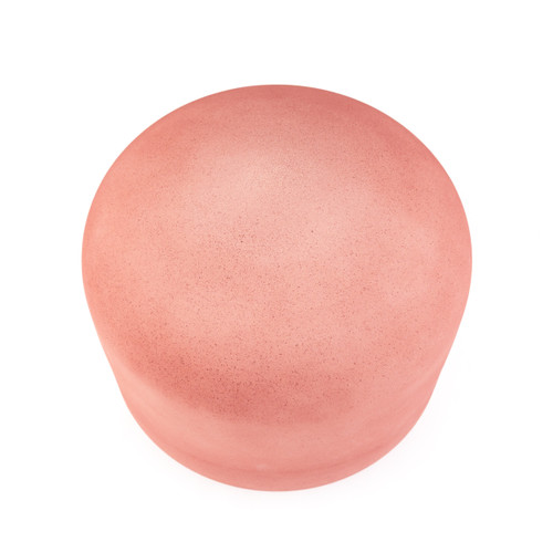 10" C Note 440Hz Coral Frosted Fusion Crystal Singing Bowl Crystal Vibes #cvf10cm20 11003714