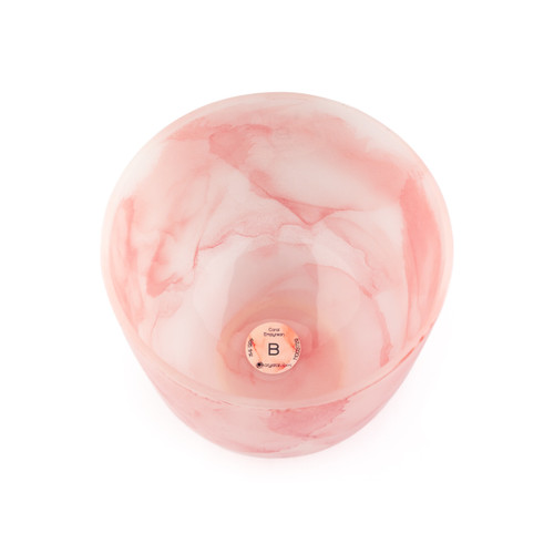 7" B Note 432Hz Perfect Pitch Coral Empyrean Fusion Crystal Singing Bowl Crystal Vibes #ca007bm30 11003729