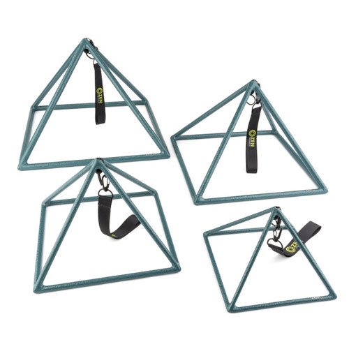 6" Aqua Zen Pyramids Incredible Harmonic Alloy Singing Pyramid