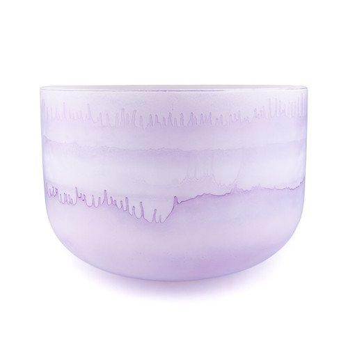 14" B Note 440Hz Perfect Pitch Amethyst Empyrean Fusion Crystal Singing Bowl Crystal Vibes #ca0014bpp0 11003712