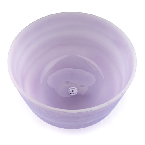 14" B Note 440Hz Perfect Pitch Amethyst Empyrean Fusion Crystal Singing Bowl Crystal Vibes #ca0014bpp0 11003712