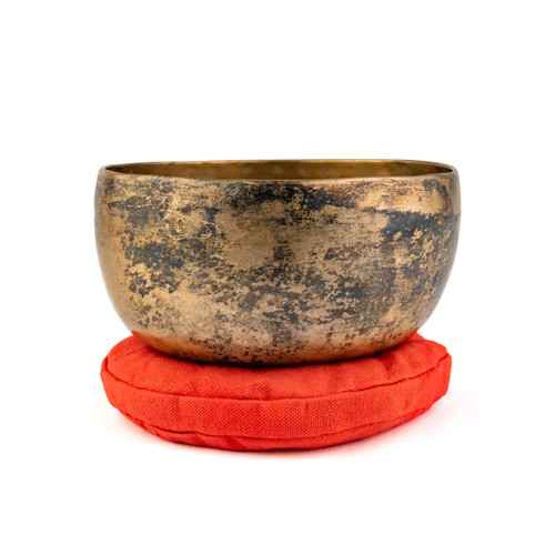 6.5" F/C Note Antique Himalayan Singing Bowl #f4700126