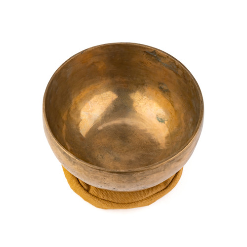 5" A/E Note Antique Himalayan Singing Bowl #a4450126