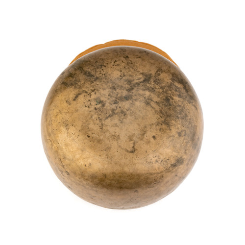 7.25" G#/D Note Antique Himalayan Singing Bowl #g8000126